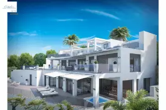 Luxusvilla mit gigantischer Aussicht von Benitachell bis Calpe