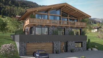 Neubau-Luxusvilla mit Kaiserblick in Toplage