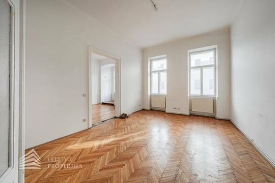 Großzügige 2,5 Zimmer-Altbauwohnung in ruhiger Lage des 9. Bezirks! Nähe Liechtensteinpark