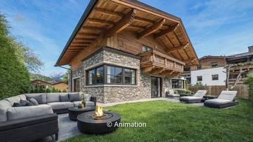 Thumbnail von Main residence with Kaiser view in sunny peaceful location
