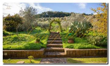 Thumbnail von North Sicily super villa on approximately 20,000 m² of land, park-like garden, view of the Aeolian Islands, olive groves, and a fantastic sea view.