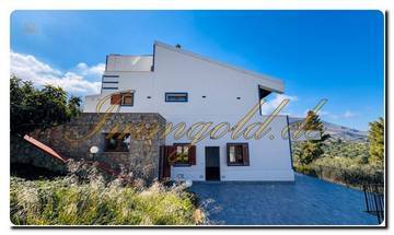 Thumbnail von Elegant, innovative, and distinctive semi-detached house with panoramic sea view, terrace, and the option to include a pool.