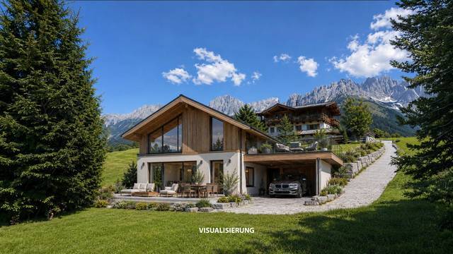 Building plot in a dreamlike prime location with Kaiser view