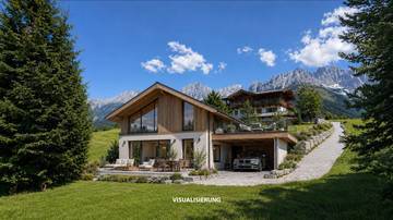 Building plot in a dreamlike prime location with Kaiser view