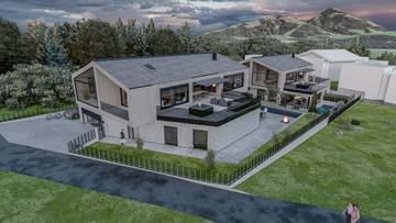 Thumbnail von Two plots of land with a planning study at the foot of the Wild Kaiser