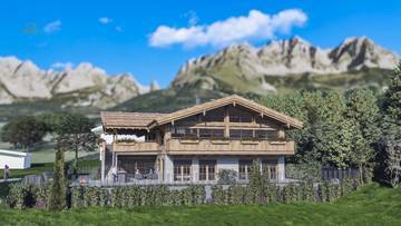 Thumbnail von Two plots of land with a planning study at the foot of the Wild Kaiser