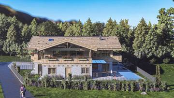 Thumbnail von Two plots of land with a planning study at the foot of the Wild Kaiser