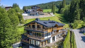 Thumbnail von Luxury penthouse with panoramic view in sunny top quiet location