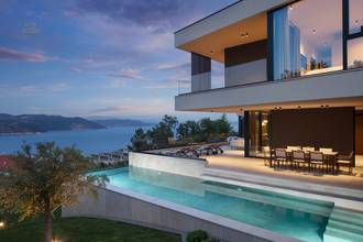 Thumbnail von Modern luxury villa with swimming pool and panoramic sea view