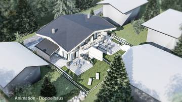 Thumbnail von Property with building permit for a duplex or multi-family house