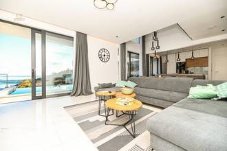 Thumbnail von Modern villa with infinity swimming pool and panoramic view, Trogir region
