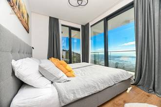 Thumbnail von Modern villa with infinity swimming pool and panoramic view, Trogir region