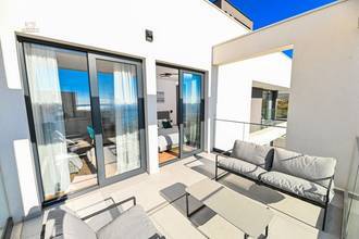 Thumbnail von Modern villa with infinity swimming pool and panoramic view, Trogir region