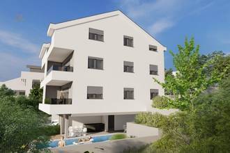 Thumbnail von Penthouse with pool and sea view on Ciovo