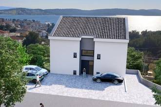 Thumbnail von Penthouse with pool and sea view on Ciovo