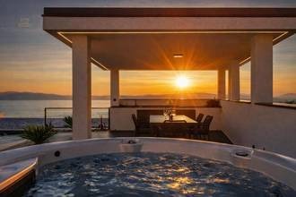 Thumbnail von Modern villa with swimming pool and panoramic sea view