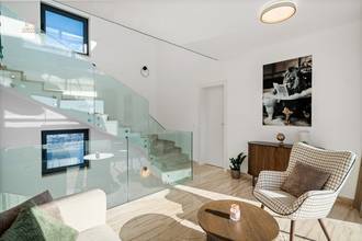 Thumbnail von Modern villa with panoramic sea view and swimming pool, Rogoznica region