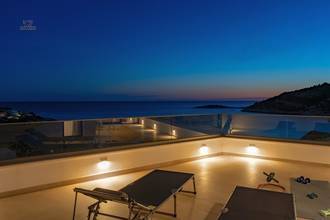 Thumbnail von Modern villa with panoramic sea view and swimming pool, Rogoznica region