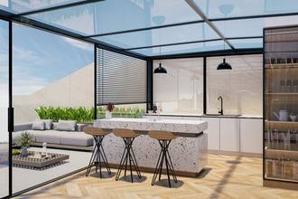 Thumbnail von Modern penthouse on the first sea line with roof terrace and community pool