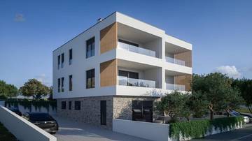 Thumbnail von Modern new-build apartments on the first sea line, Brodarica