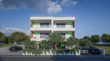 Thumbnail von Modern new-build apartments on the first sea line, Brodarica