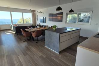 Thumbnail von Modern villa with pool and sea view on the Omis Riviera