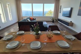 Thumbnail von Modern villa with pool and sea view on the Omis Riviera