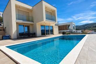 Thumbnail von Luxury villa with pool and panoramic sea view, Sibenik region