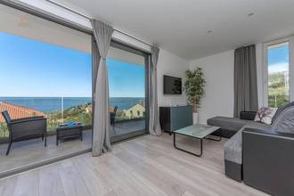 Thumbnail von Modern villa with panoramic sea view and pool