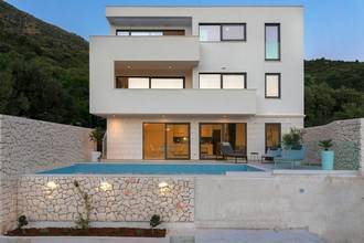 Thumbnail von Modern villa near the sea, Dubrovnik region