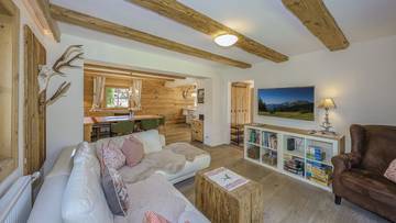 Thumbnail von Cozy Alpine chalet in sunny quiet location with Kaiser view