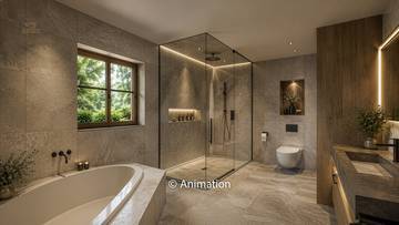 Thumbnail von Country house with a panoramic view in a sunny, peaceful location