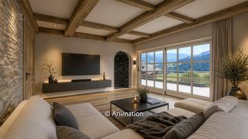 Thumbnail von Country house with a panoramic view in a sunny, peaceful location