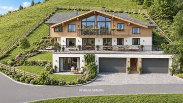 Thumbnail von Country house with a panoramic view in a sunny, peaceful location