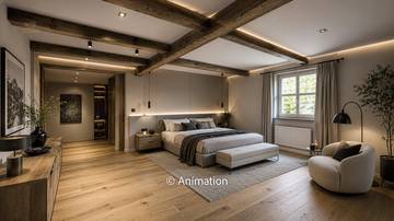 Thumbnail von Country house with a panoramic view in a sunny, peaceful location