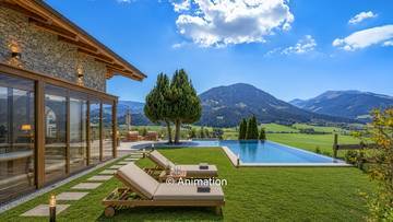 Thumbnail von Country house with a panoramic view in a sunny, peaceful location