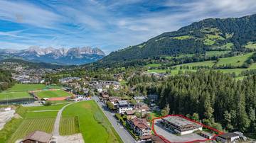 Thumbnail von 3,800 m² building plot with views of Kaiser, Hahnenkamm, and Südberge