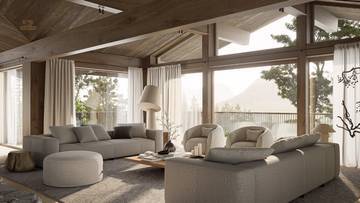 Thumbnail von Property with existing house, approved new construction, and unobstructed Kaiser & Streif view