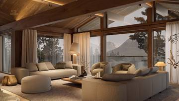 Thumbnail von Property with existing house, approved new construction, and unobstructed Kaiser & Streif view