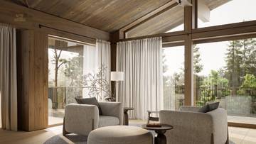 Thumbnail von Property with existing house, approved new construction, and unobstructed Kaiser & Streif view