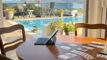Thumbnail von Modern villa with heated pool, elevator, and panoramic sea view