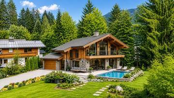 Thumbnail von Building plot with existing structures in a sunny, peaceful location