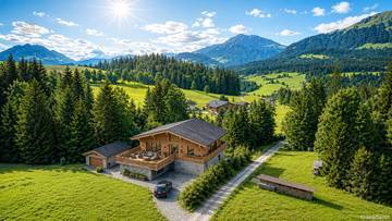 Thumbnail von Alpine retreat with a recreational residence and impressive Kaiser view
