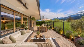 Thumbnail von Garden apartment with a breathtaking view in prime location