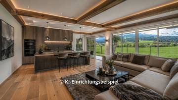 Thumbnail von Garden apartment with a breathtaking view in prime location