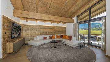Thumbnail von Exclusive chalet with pool directly at the golf course