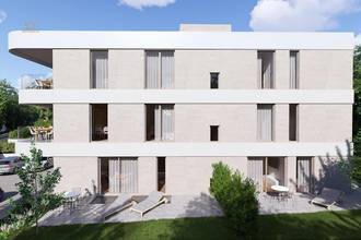 Thumbnail von Newly built penthouse with a large roof terrace, studio apartment, and sea view
