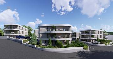 Thumbnail von Newly built penthouse with a large roof terrace, studio apartment, and sea view