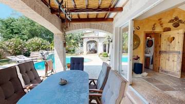 Thumbnail von Detached house with a swimming pool, sea view, and a separate konoba in the Mediterranean garden.