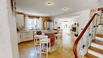 Thumbnail von Detached house with a swimming pool, sea view, and a separate konoba in the Mediterranean garden.